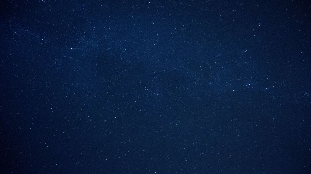星星 夜晚 星空 蓝色 深色 4k壁纸 3840x2160
