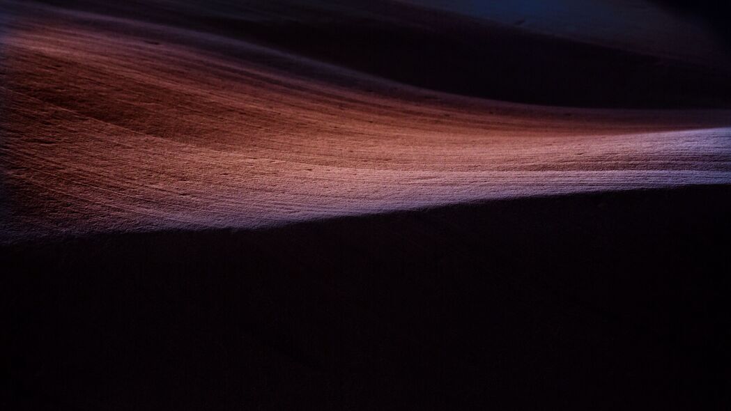 羚羊峡谷 峡谷 阴影 深色 4k壁纸 3840x2160