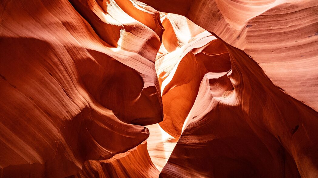 羚羊峡谷 峡谷 洞穴 浮雕 浅色 4k壁纸 3840x2160