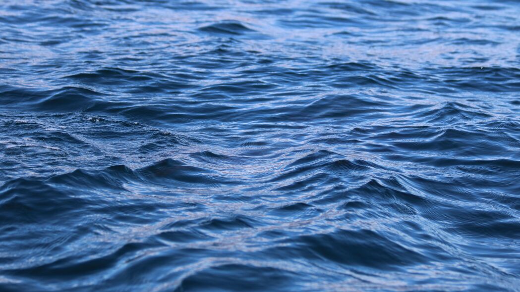海 水 波浪 自然 背景 蓝色 4k壁纸 3840x2160