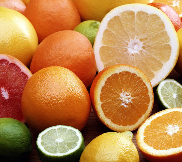 柠檬橘子水果大屏
