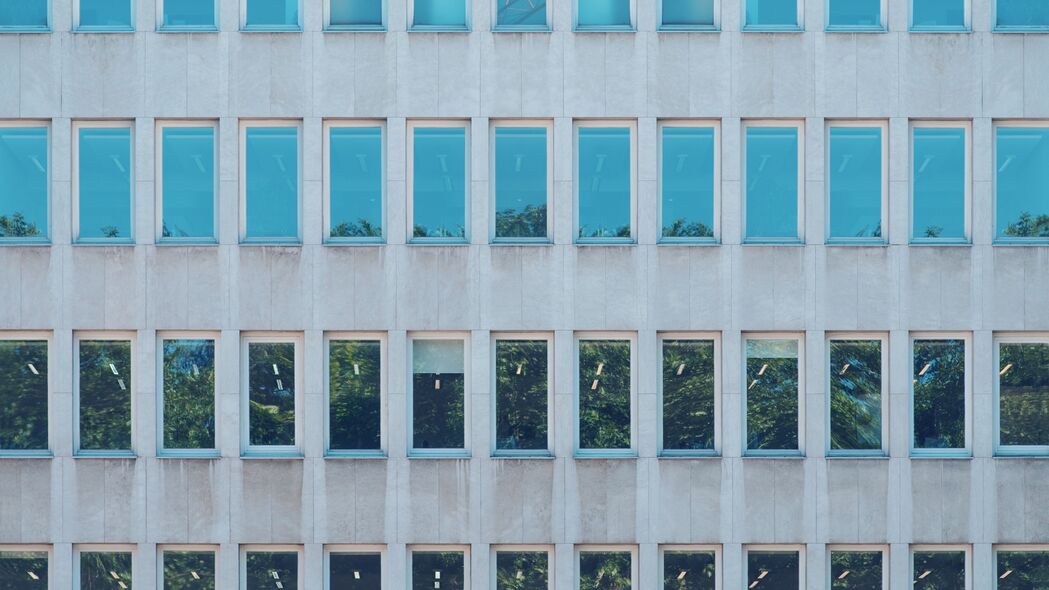 建筑 窗户 建筑 立面 反射 4k壁纸 3840x2160