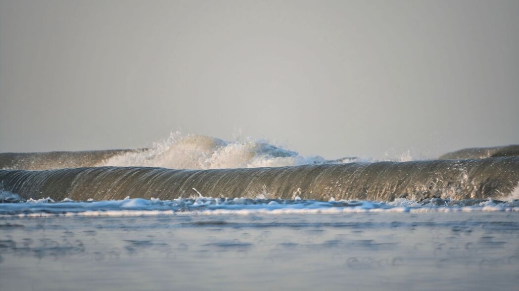 波浪 飞溅 大海 自然 4k壁纸 3840x2160