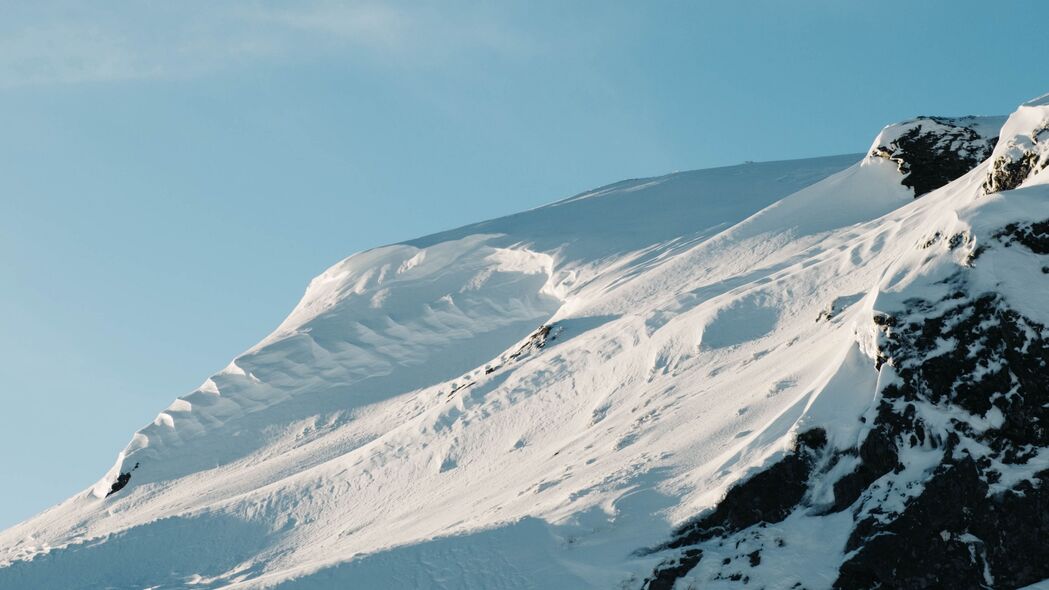 雪 斜坡 冬天 自然 4k壁纸 3840x2160