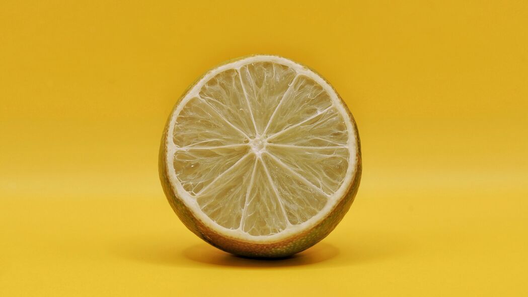 柠檬 柑橘 黄色 4k壁纸 3840x2160