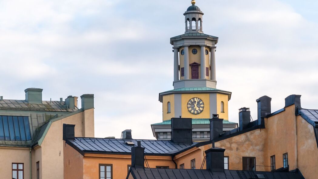 建筑 城市 建筑 斯德哥尔摩 瑞典 4k壁纸 3840x2160