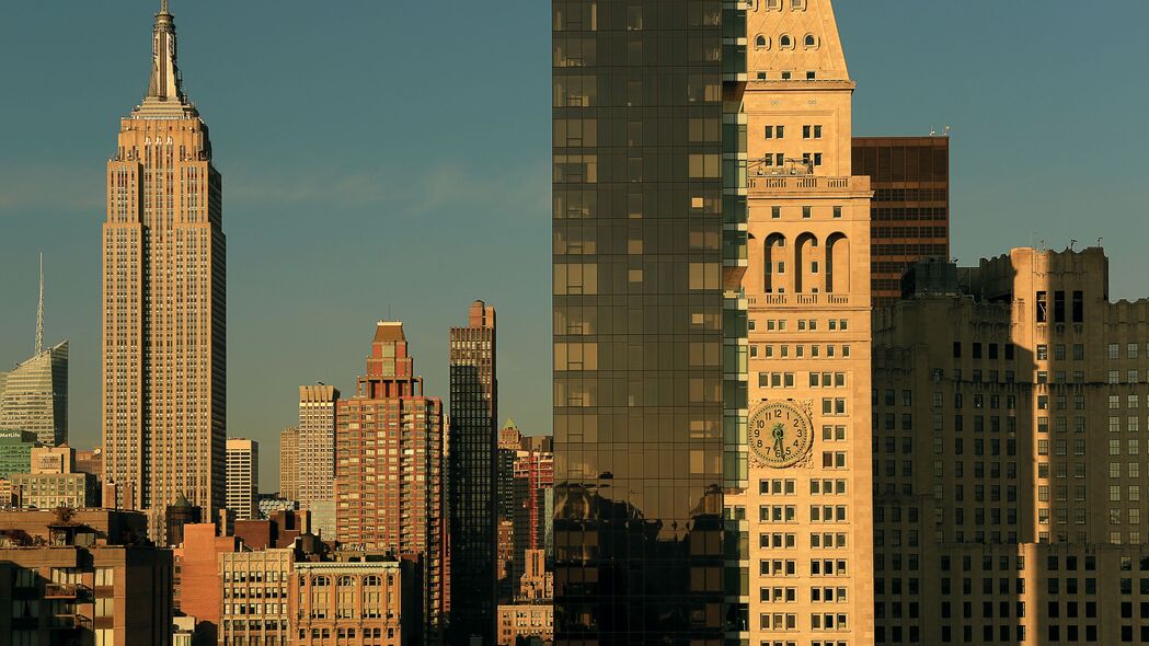 城市 建筑物 建筑 摩天大楼 大都市 纽约 美国 4k壁纸 3840x2160