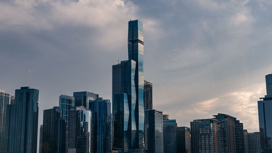 摩天大楼 建筑 建筑 城市 芝加哥 4k壁纸 3840x2160