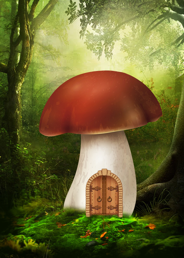 梦幻森林蘑菇屋