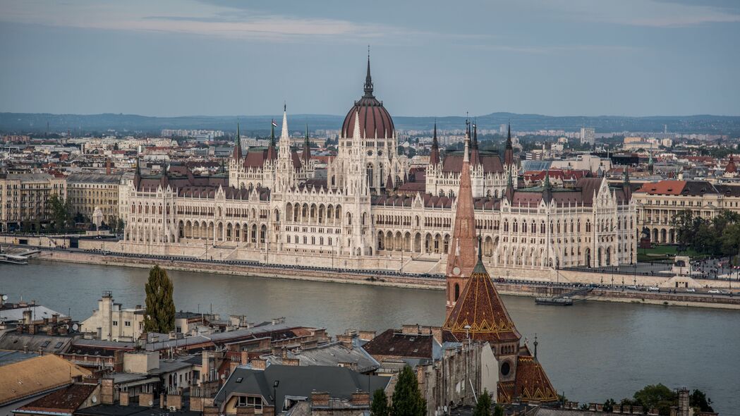 城市 建筑 河流 建筑 旧 布达佩斯 4k壁纸 3840x2160