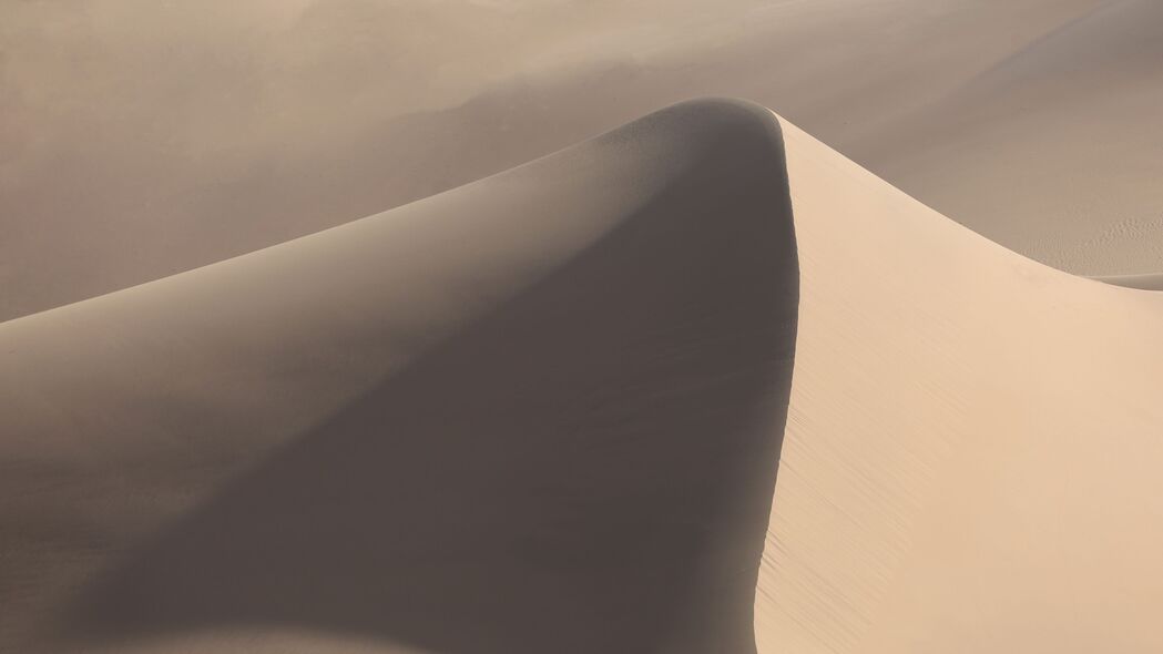 沙丘 沙子 阴影 自然 4k壁纸 3840x2160