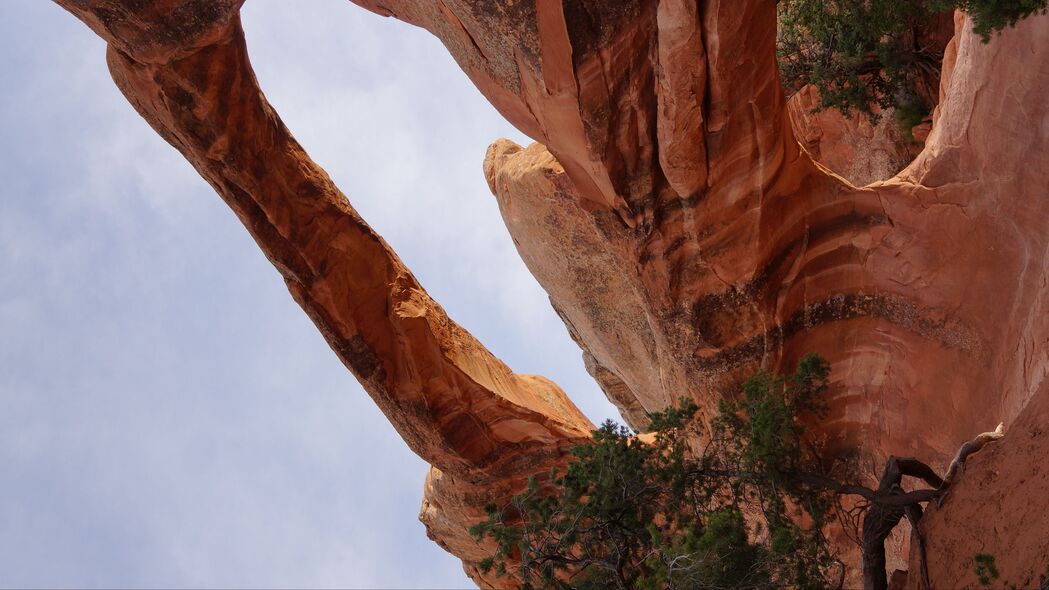 峡谷 岩石 拱门 自然 4k壁纸 3840x2160