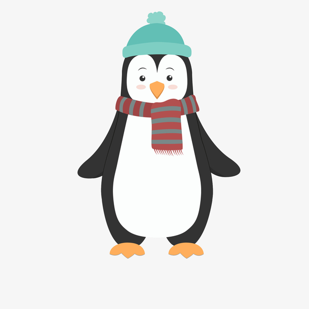 企鹅，冬季动物，动物，冬季