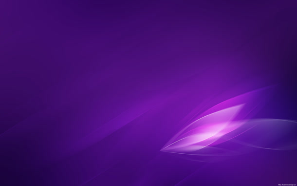紫色半透明发光花瓣