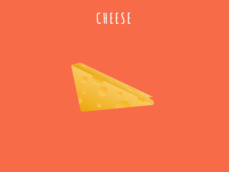 奶酪创意设计，炫酷3d旋转效果图