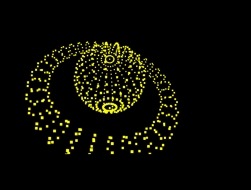 3d轨迹图动画效果，动态颗粒形状图片素材