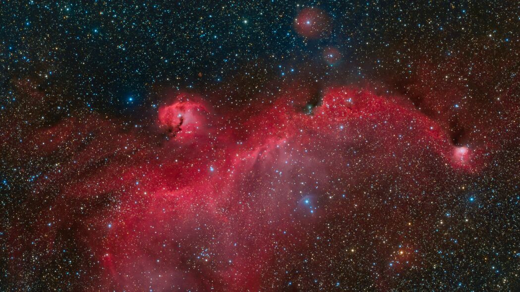星云 星系 恒星 太空 粉红色 4k壁纸 3840x2160