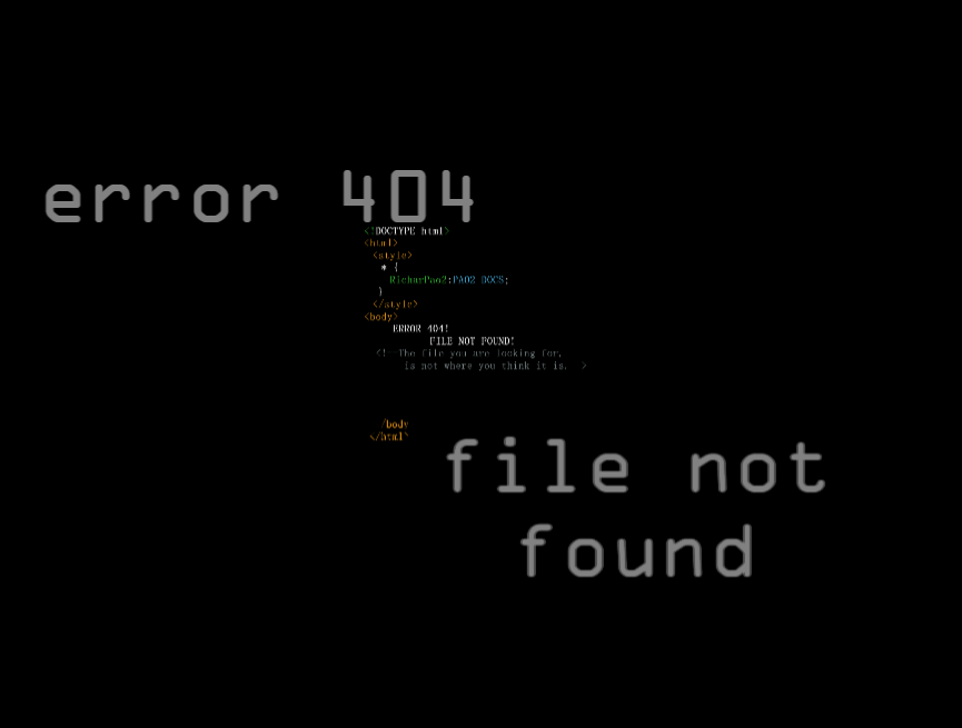故障动画素材下载，404错误页面模板