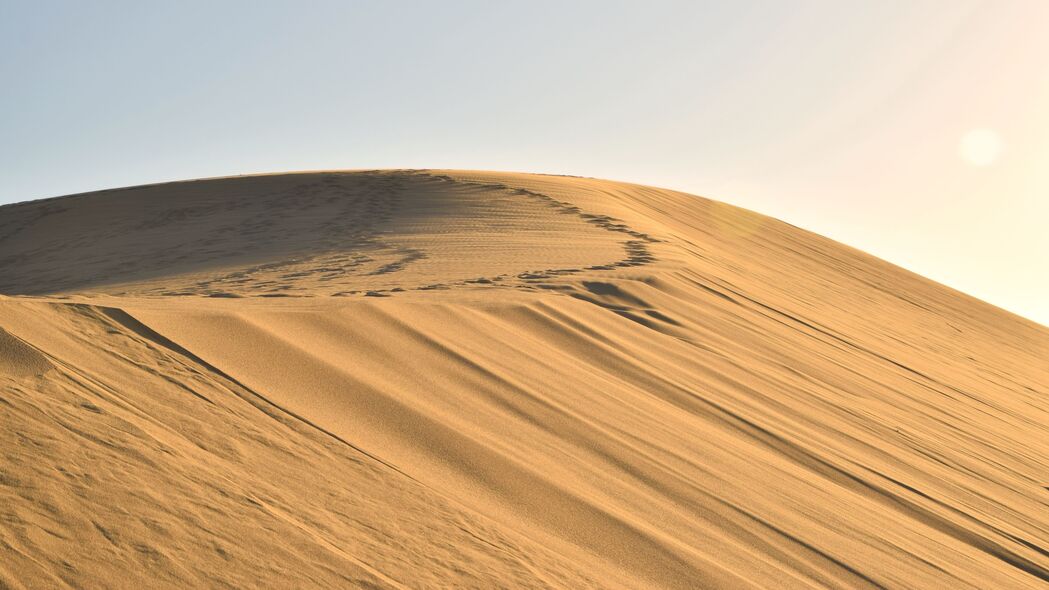 沙丘 沙漠 沙子 阴影 自然 4k壁纸 3840x2160