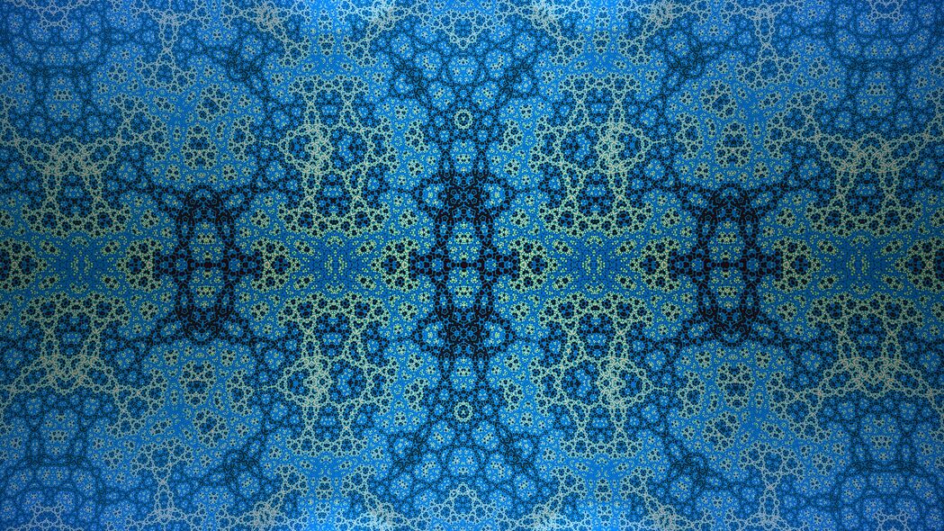 图案 圆点 抽象 蓝色 4k壁纸 3840x2160
