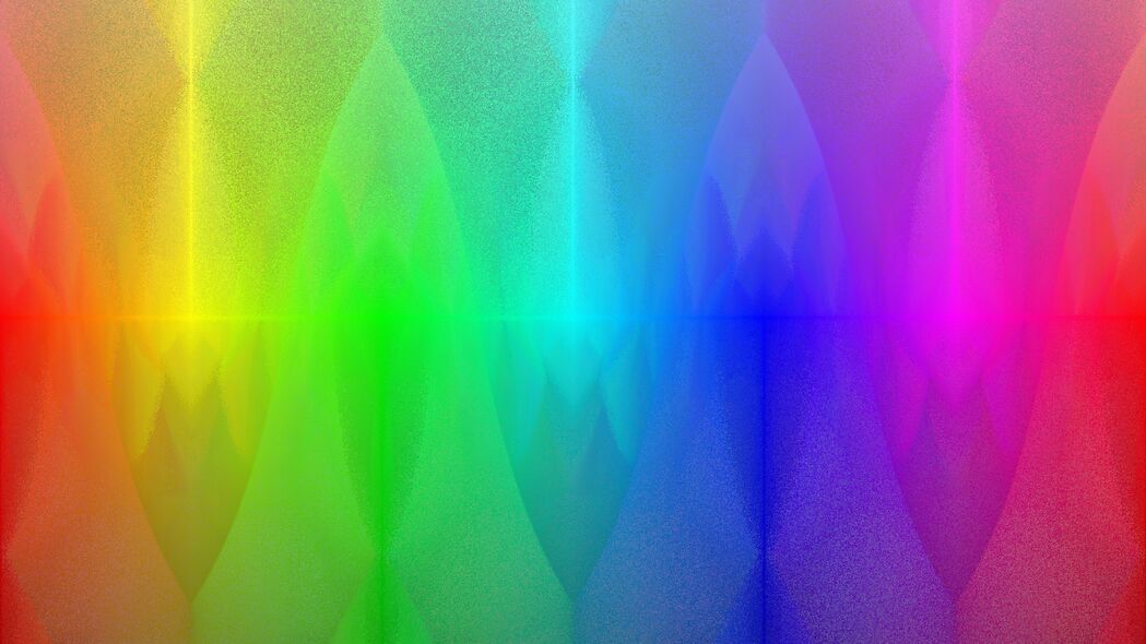 分形 梯度 图案 抽象 彩色 明亮的 4k壁纸 3840x2160