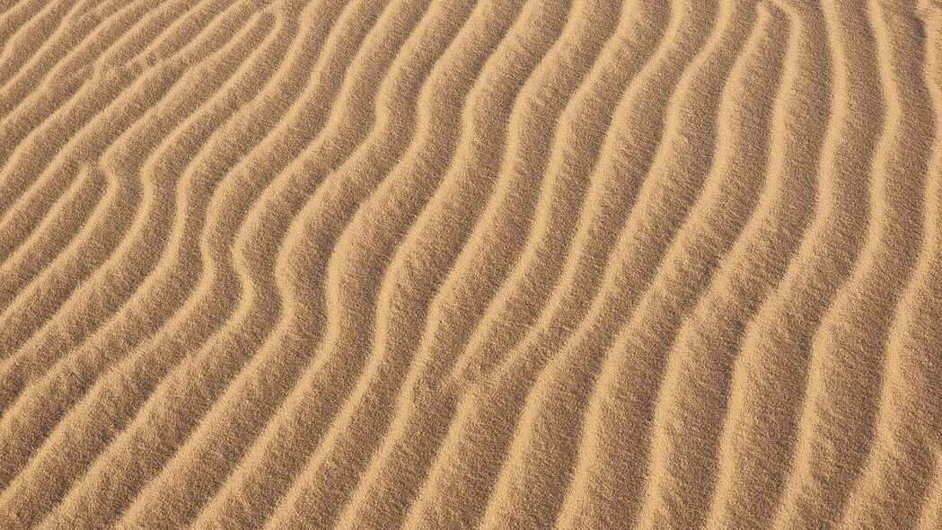 沙漠 沙子 波浪 纹理 棕色 4k壁纸 3840x2160