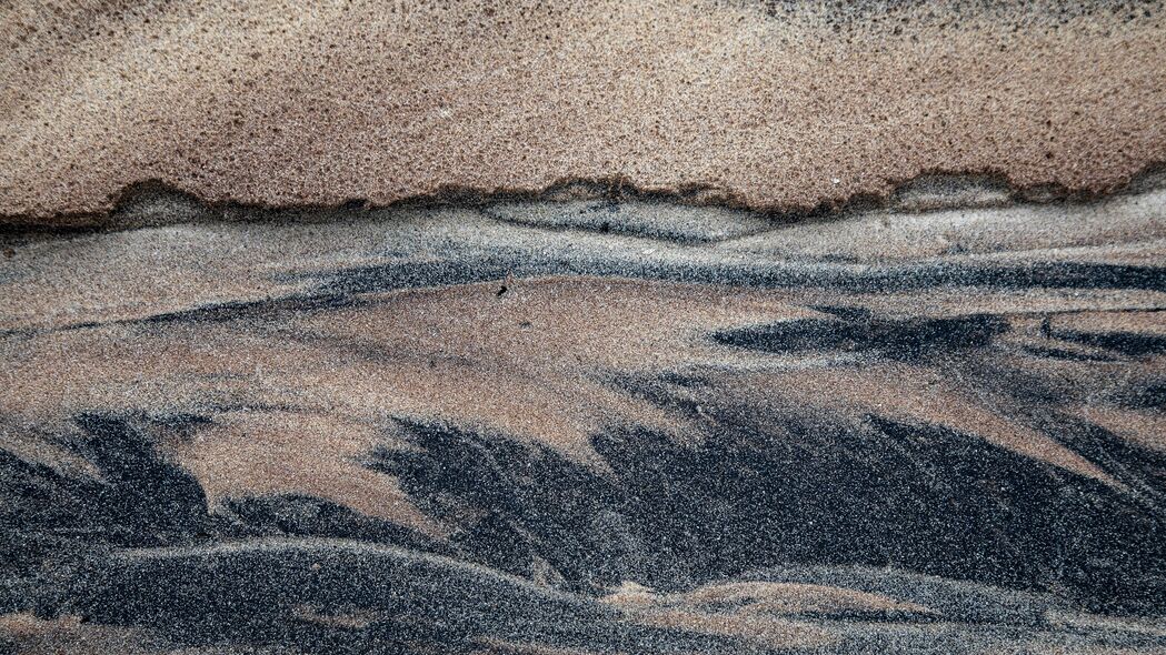 沙子 波浪 条纹 混合 纹理 4k壁纸 3840x2160
