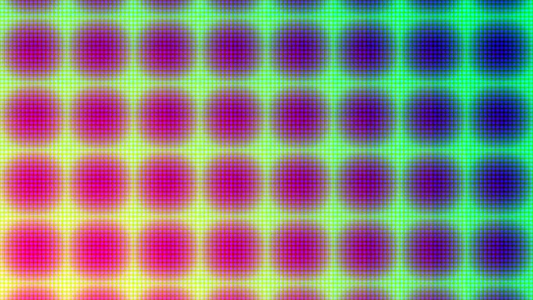 网格 斑点 渐变 彩色 明亮 抽象 4k壁纸 3840x2160