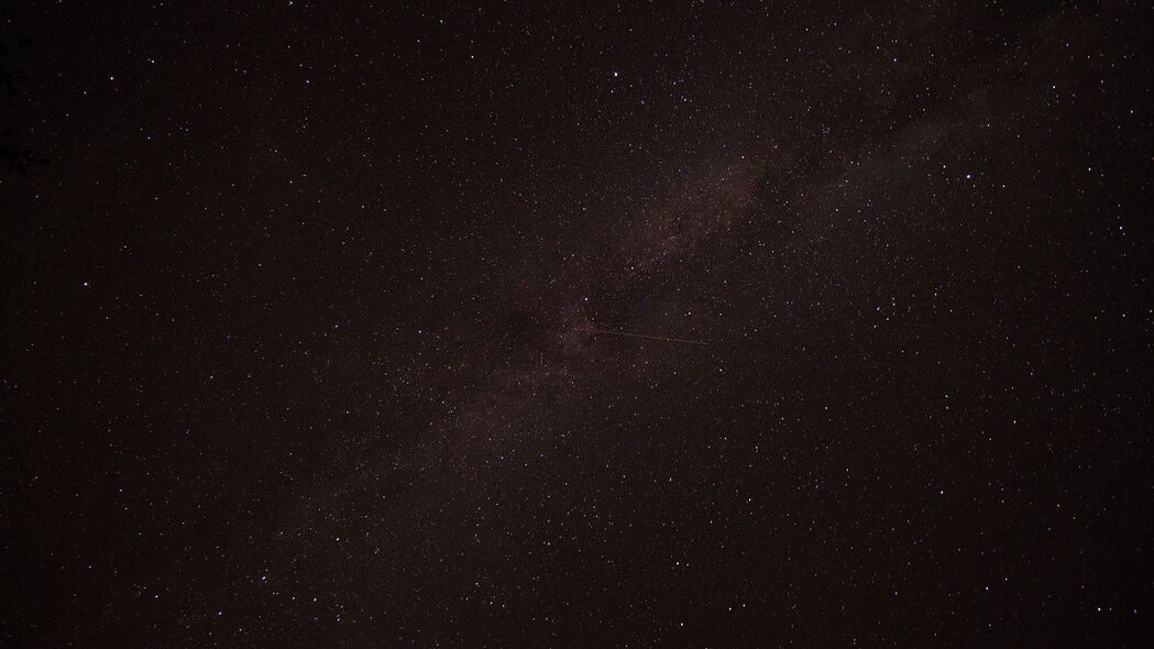 银河 星星 眩光 空间 深色 4k壁纸 3840x2160