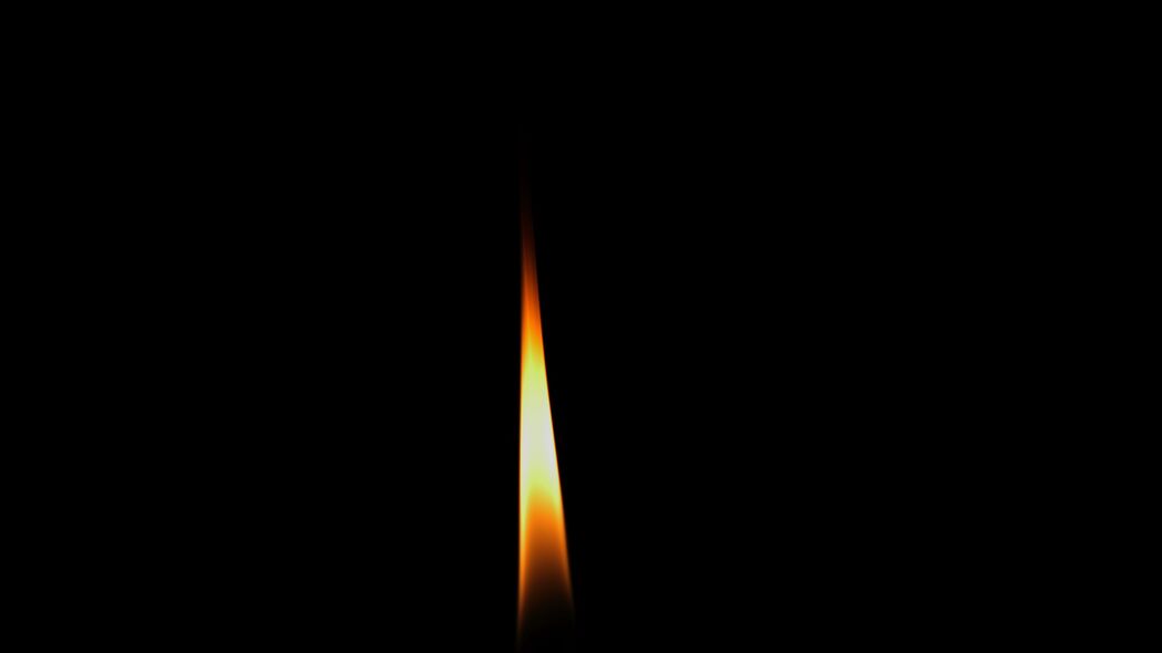 火 蜡烛 黑暗 深色 4k壁纸 3840x2160