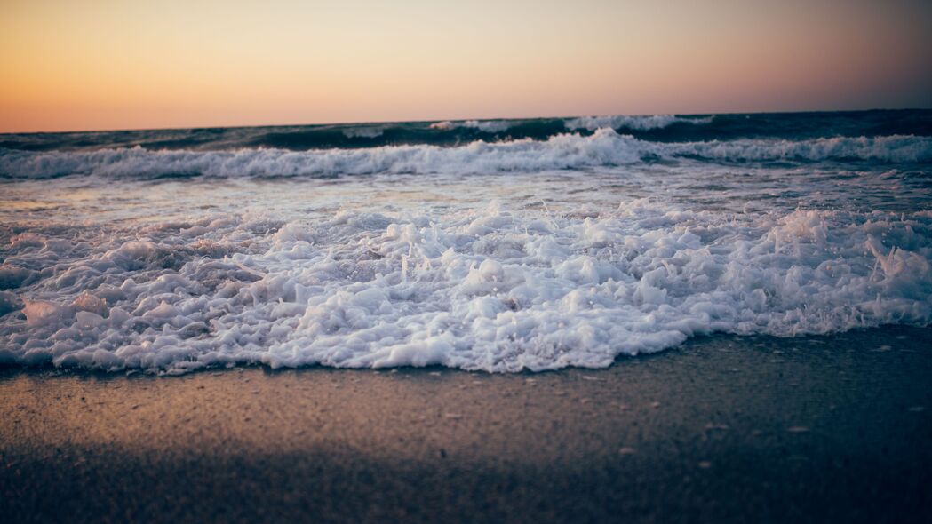 大海 海浪 海岸 风景 自然 4k壁纸 3840x2160