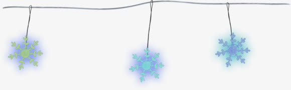 蓝色雪花素材游戏图标