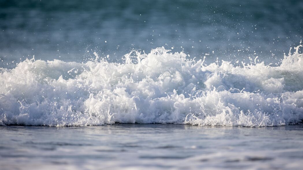 海岸 海 水 波浪 喷涂 4k壁纸 3840x2160