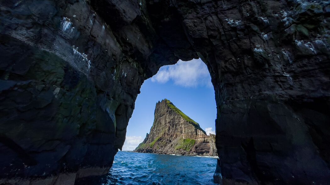 岩石 海洋 拱门 自然 风景 4k壁纸 3840x2160