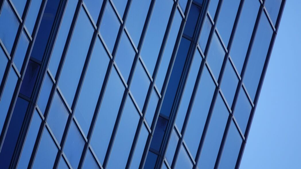 建筑 建筑 玻璃 天空 蓝色 4k壁纸 3840x2160