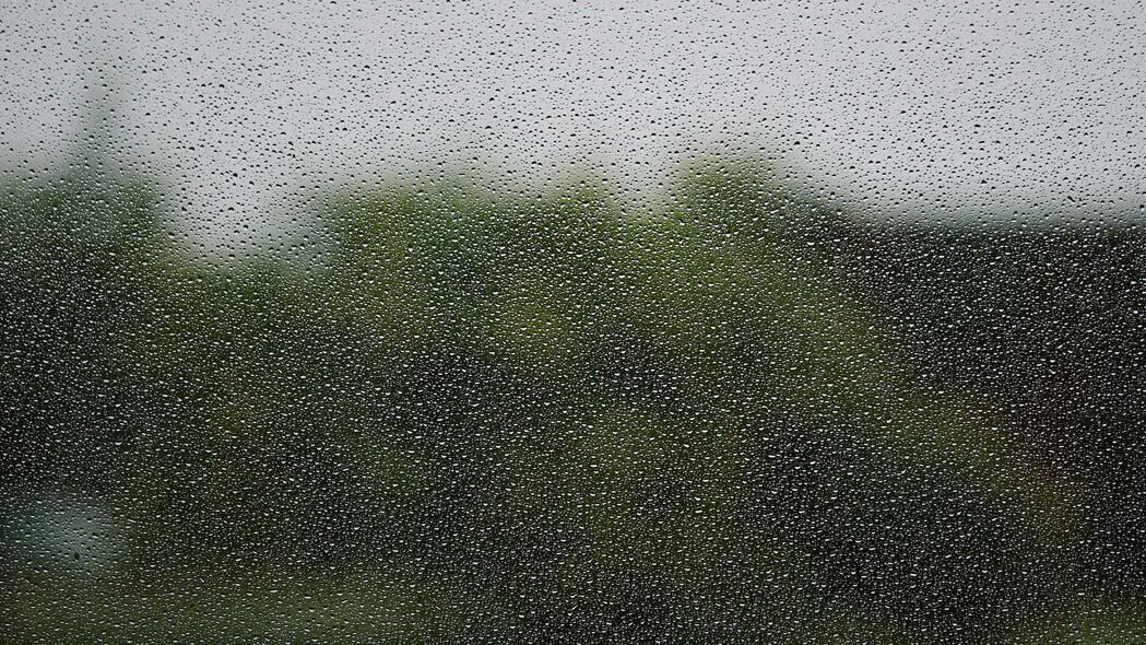 雨 玻璃 滴 湿 宏观 模糊 4k壁纸 3840x2160