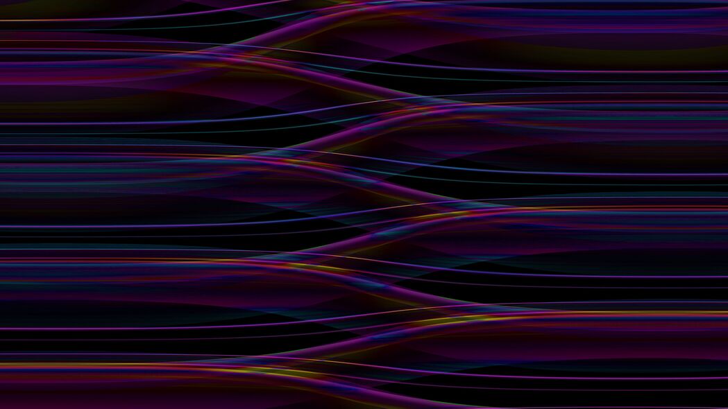 线条 条纹 抽象 紫色 4k壁纸 3840x2160