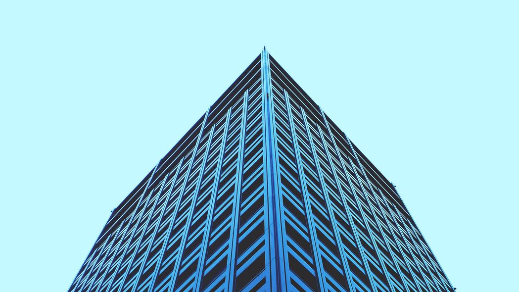 建筑 建筑 蓝色 4k壁纸 3840x2160