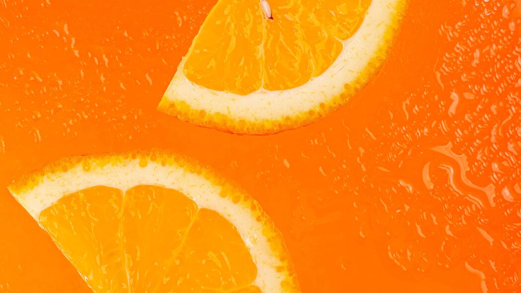 橙色 水果 柑橘 切片 成熟 多汁的 4k壁纸 3840x2160