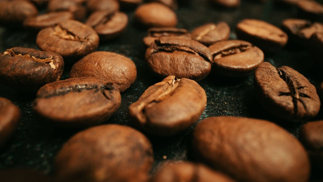 咖啡豆 咖啡 豆 烘焙 棕色 宏观 4k壁纸 3840x2160
