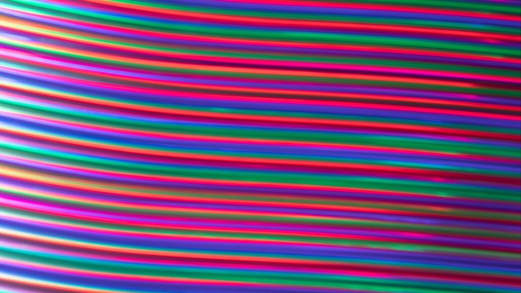 光 条纹 线条 彩色 抽象 4k壁纸 3840x2160
