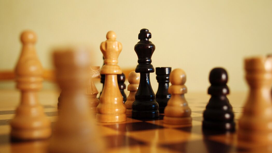 国际象棋 棋子 国王 王后 游戏 游戏 4k壁纸 3840x2160