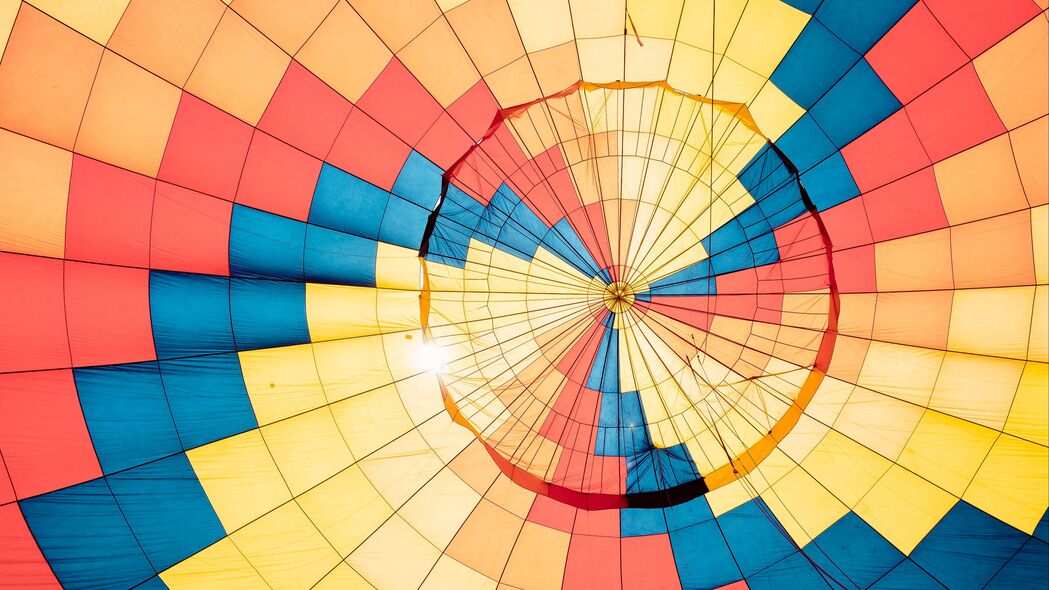 气球 织物 发光 彩色 4k壁纸 3840x2160