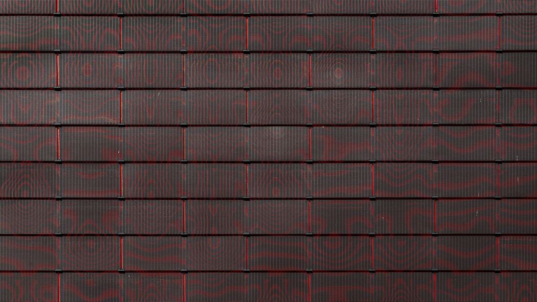 晶格 结构 纹理 红色 4k壁纸 3840x2160