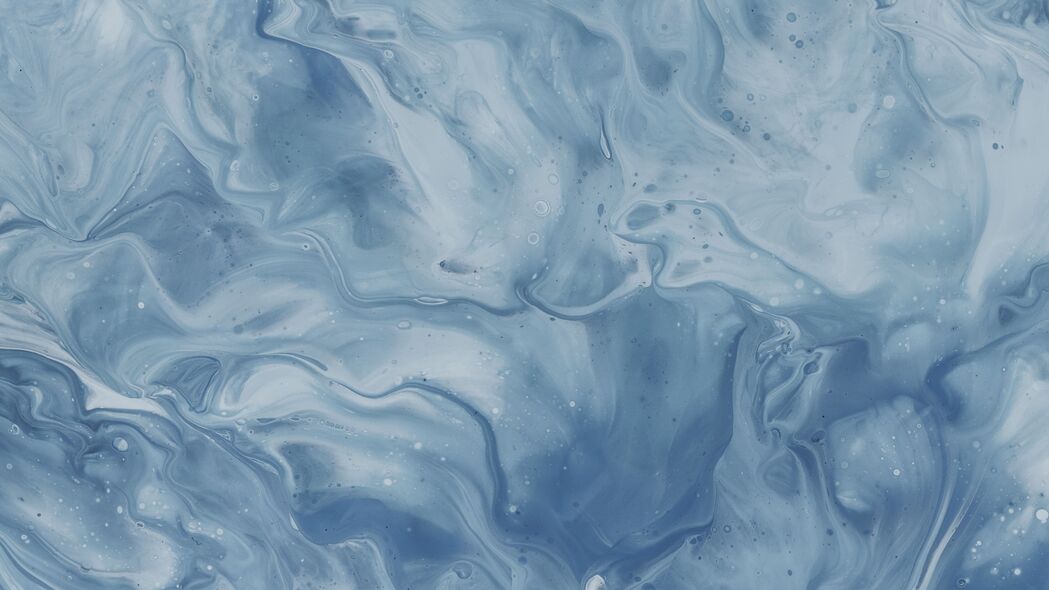 油漆 液体 混合 抽象 蓝色 4k壁纸 3840x2160