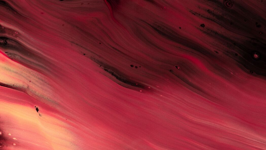 油漆 条纹 斑点 抽象 红色 4k壁纸 3840x2160