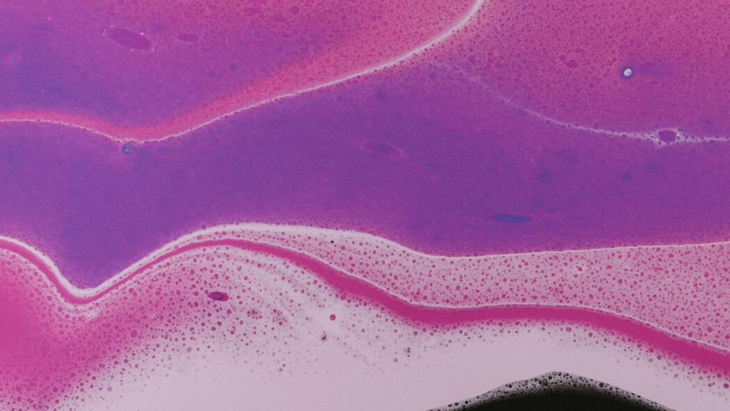 油漆 液体 气泡 污渍 抽象 粉红色 4k壁纸 3840x2160