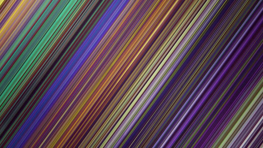 条纹 线条 彩色 抽象 4k壁纸 3840x2160