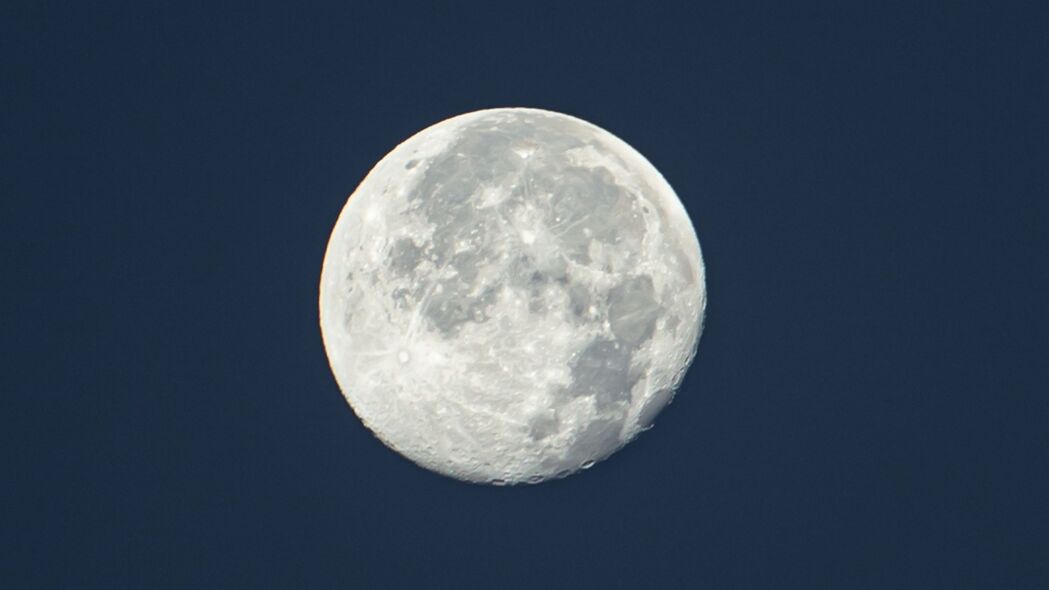 月亮 满月 天空 太空 4k壁纸 3840x2160