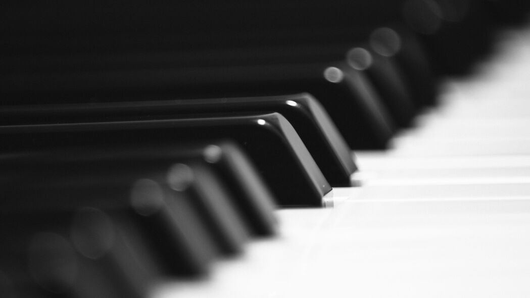 钢琴 键 乐器 黑白 4k壁纸 3840x2160